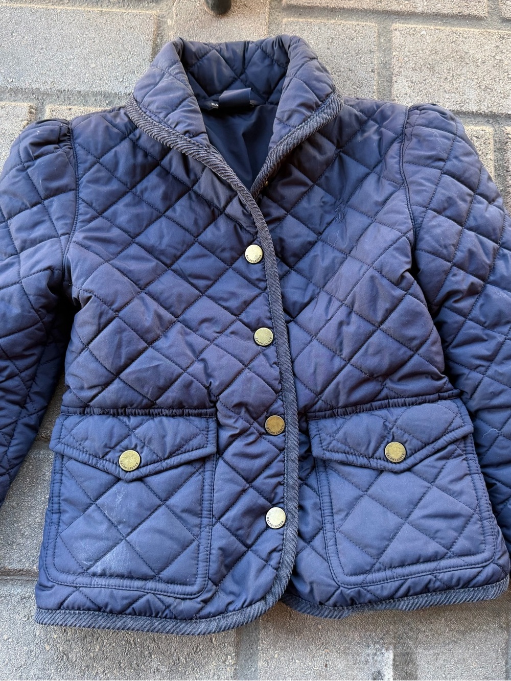 Ralph Lauren Navy Blue Girl Jacket